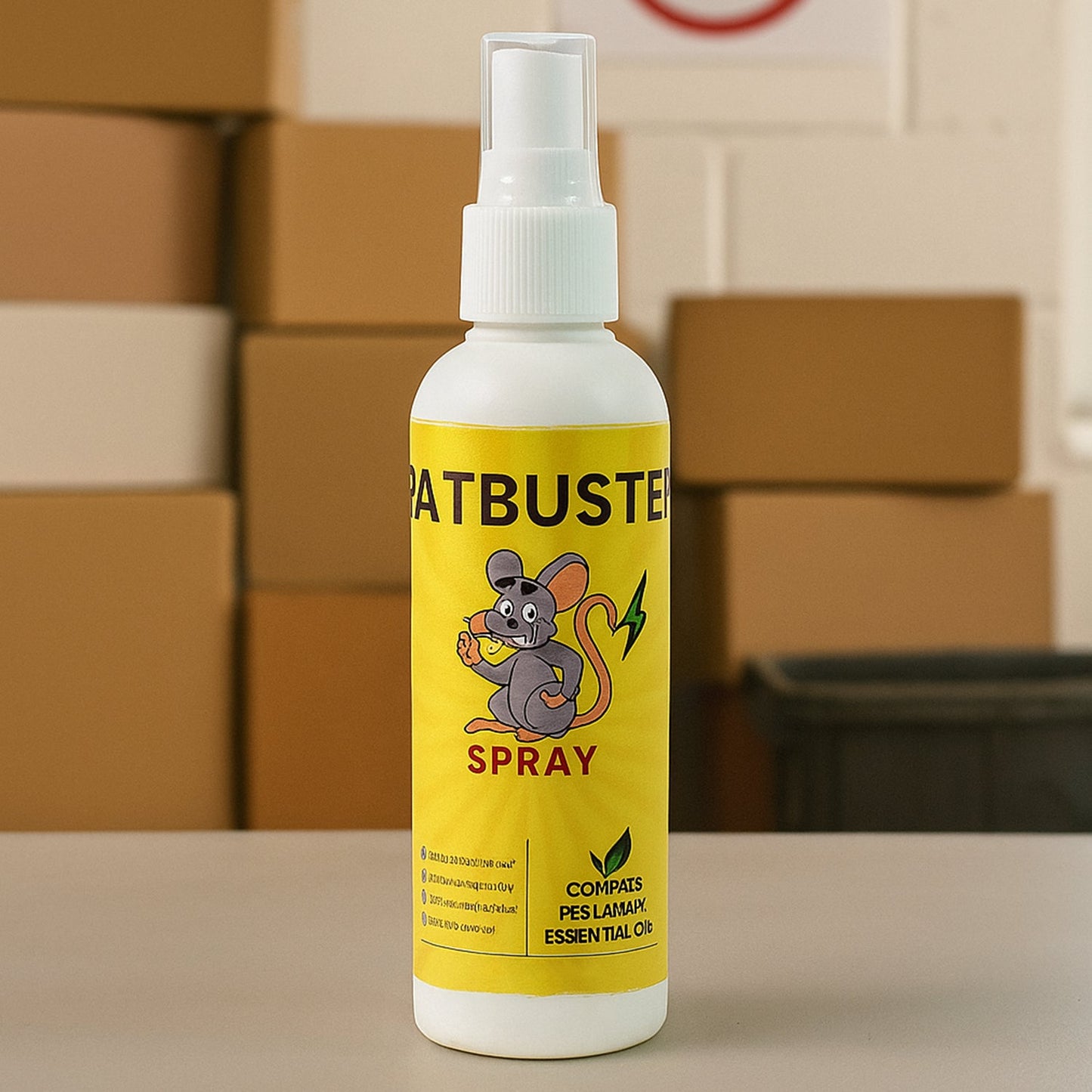 Rat Repellent Spray 100ML – Non-Toxic Herbal Rodent Control